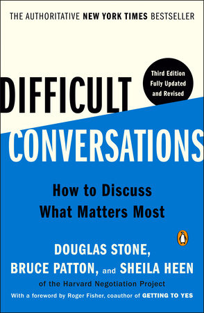 Difficult Conversations book cover